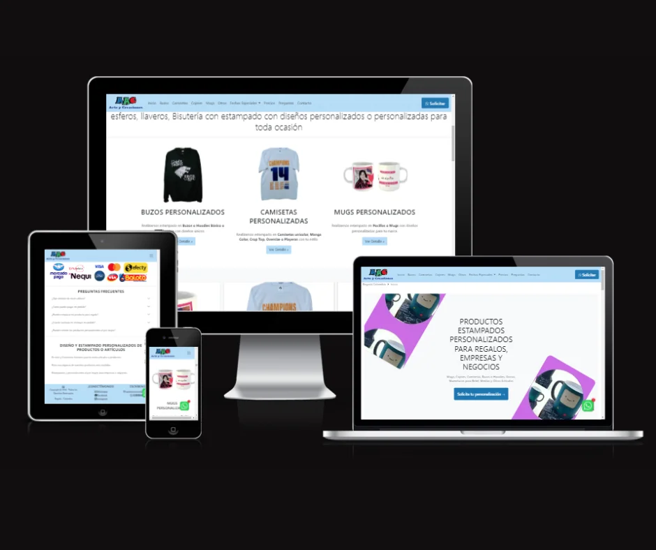 Desarrollo web Arte y Creaciones