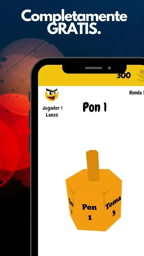 Características Pirinola de la Suerte